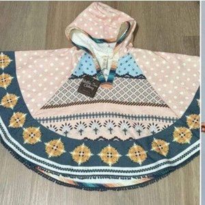 Matilda Jane Dream chasers Life's a Fairytale Poncho Size 6 NWT